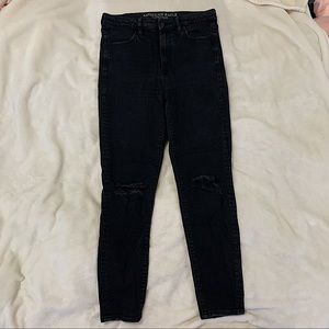 AMERICAN EAGLE Sz 10 Super High Waisted Jeggings